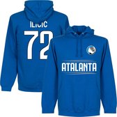 Atalanta Ilicic 72 Team Hoodie - Blauw - XXL