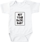 Romper Not your basic baby Wit 74/80