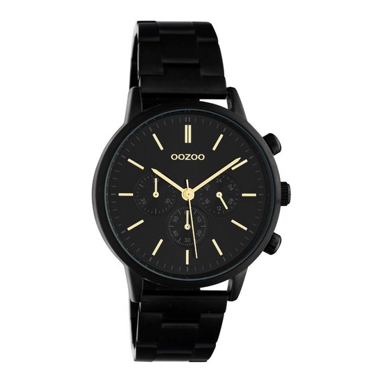 OOZOO Timepieces Zwart horloge – Zwart