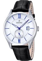 Festina F16872/1 Klassiek - Horloge- Staal - Zilverkleurig - 42 mm