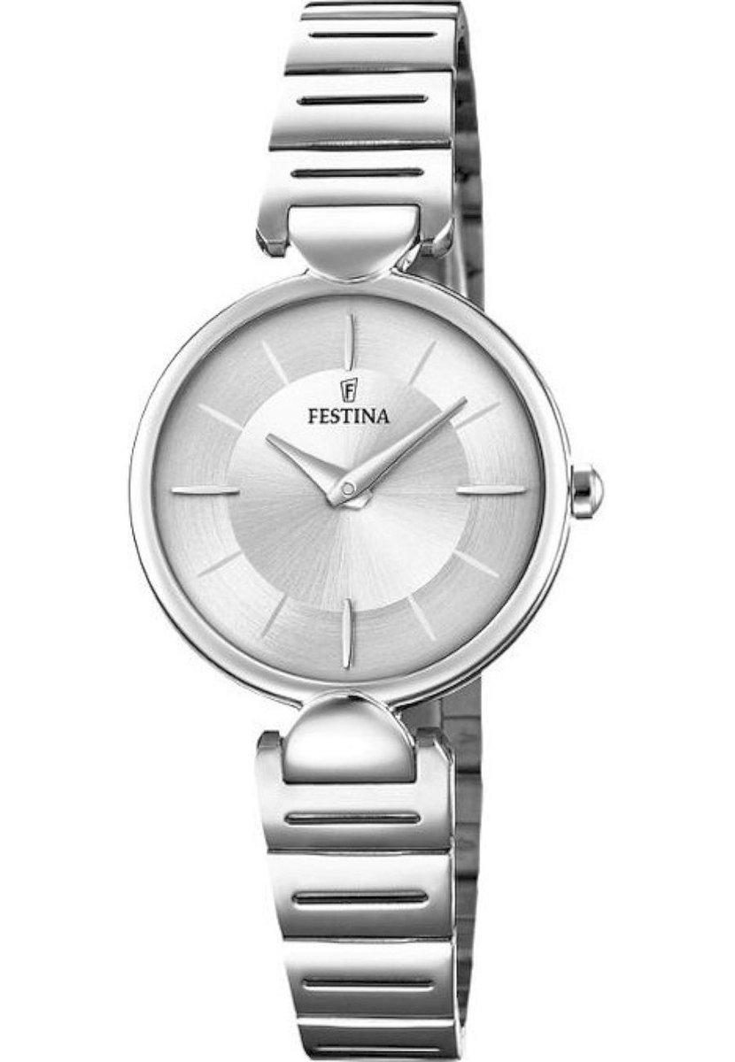 Festina F20319-1 Mademoiselle - Horloge - Staal - Zilverkleurig - Ø 29 mm
