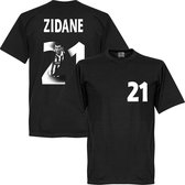 Zidane JUVE Gallery T-Shirt - Zwart - 4XL