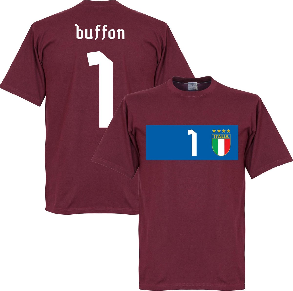 Italië Buffon Banner T-shirt - XXL