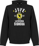 Juventus Established Hooded Sweater - Zwart - S