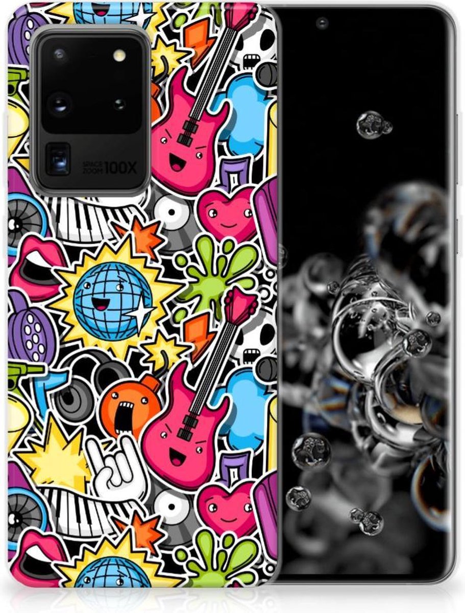 Samsung Galaxy S20 Ultra Silicone Back Cover Punk Rock