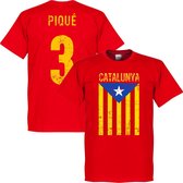 Catalonië Vintage Pique T-Shirt - XXL