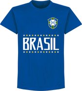 Brazilië Team T-Shirt - Blauw - M