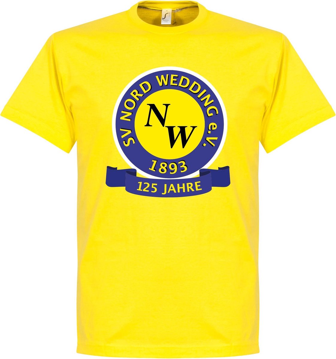 SV Nord Wedding Centenary T-Shirt - Geel - S