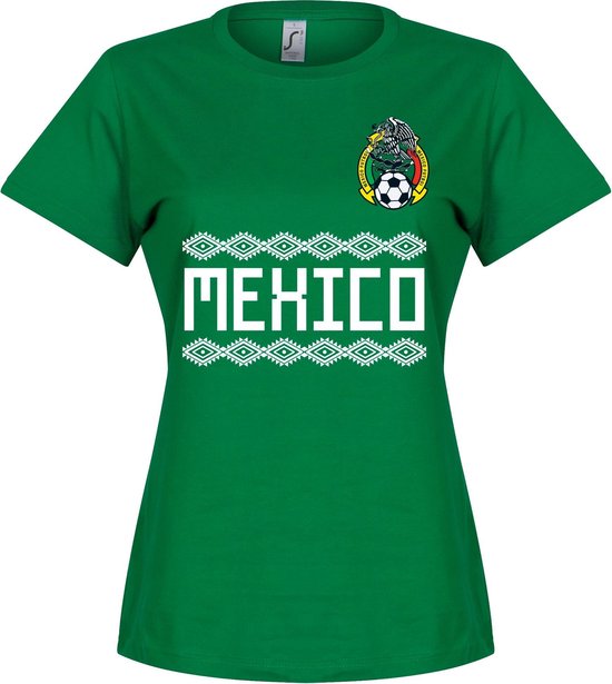 Mexico Dames Team T-Shirt - Groen - M