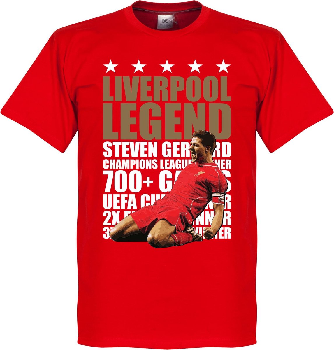Steven Gerrard Legend T-Shirt - XS