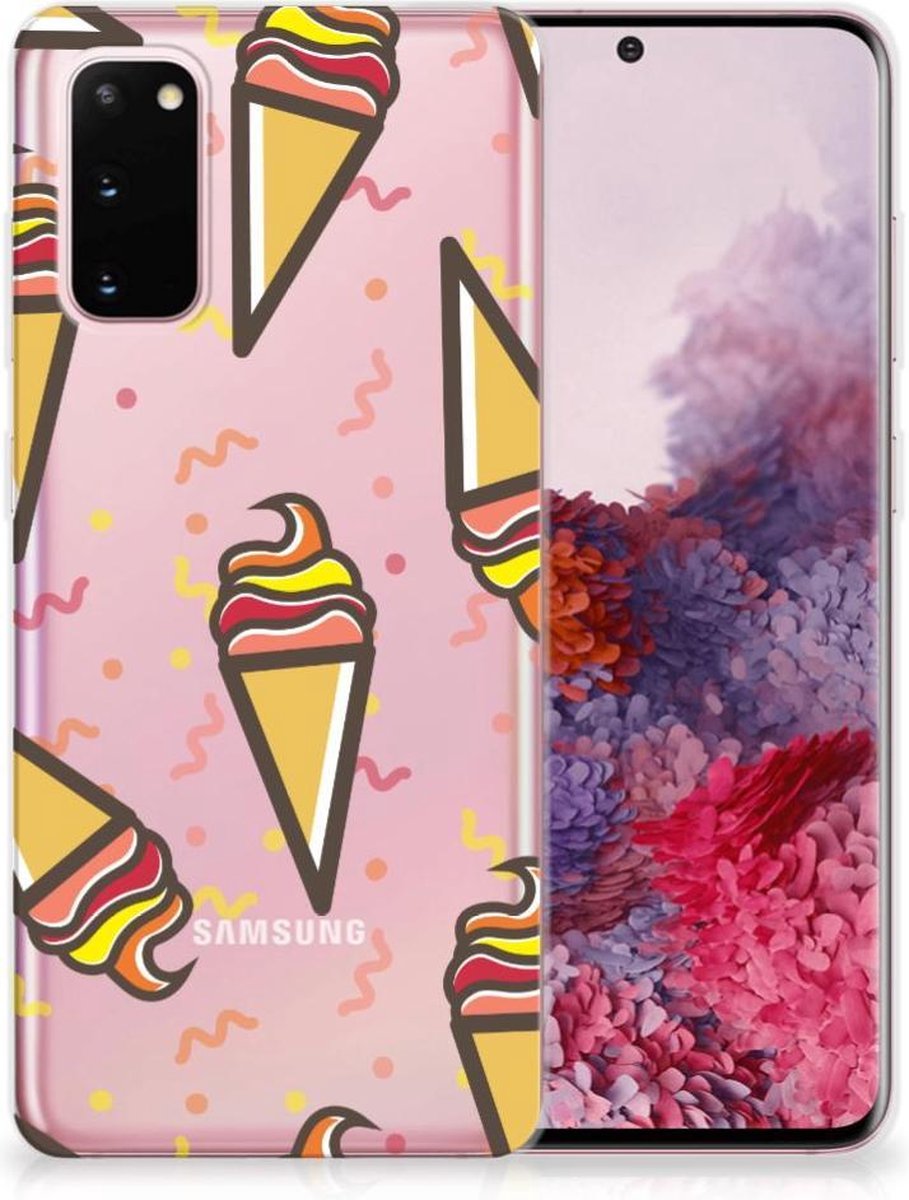 Samsung Galaxy S20 Siliconen Case Icecream