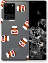Geschikt voor Samsung Galaxy S20 Ultra Siliconen Case Nut Jar