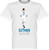 Madrid Éxtasis Blanco Ronaldo T-Shirt - XS