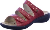 Romika IBIZA 66 - Volwassenen Dames slippers - Kleur: Rood - Maat: 42