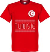 T-Shirt Équipe Tunisie - Rouge - XS