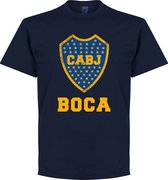 Boca Juniors CABJ Logo T-Shirt - Navy - XXXL