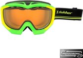 Slokker RS Photochromic Skibril - Groen | Categorie 2