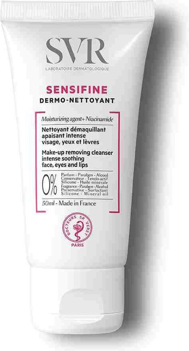 Svr Sensifine Dermo-nettoyant Melk Intolerante/reactieve Huid 50ml