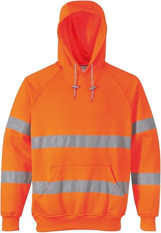 Portwest hoodie met reflecterende strepen XL Oranje