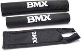 Pad set BMX zwart