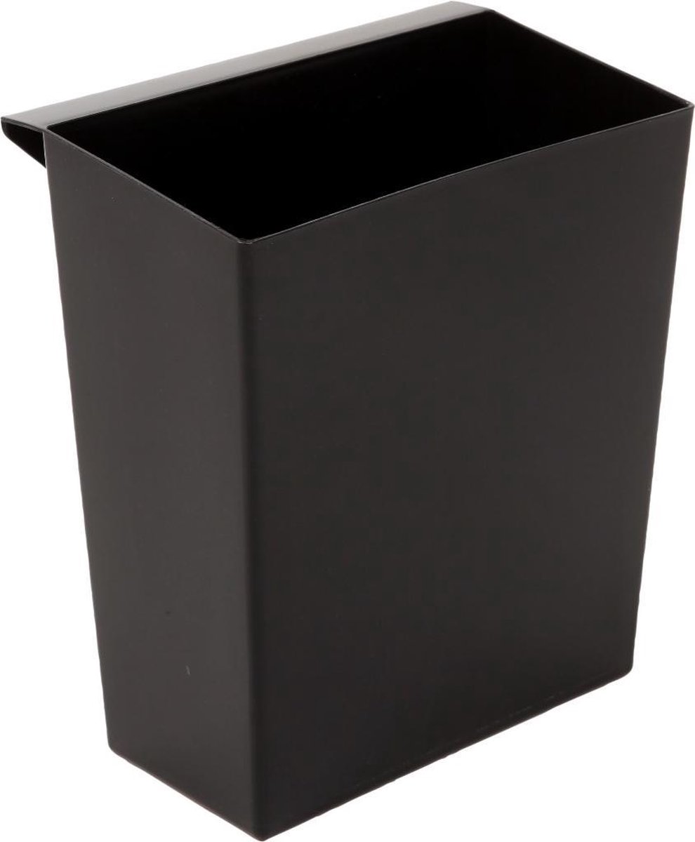 Goedkoopste Inzetbak - Voor vierkante tapse papierbak - Zwart