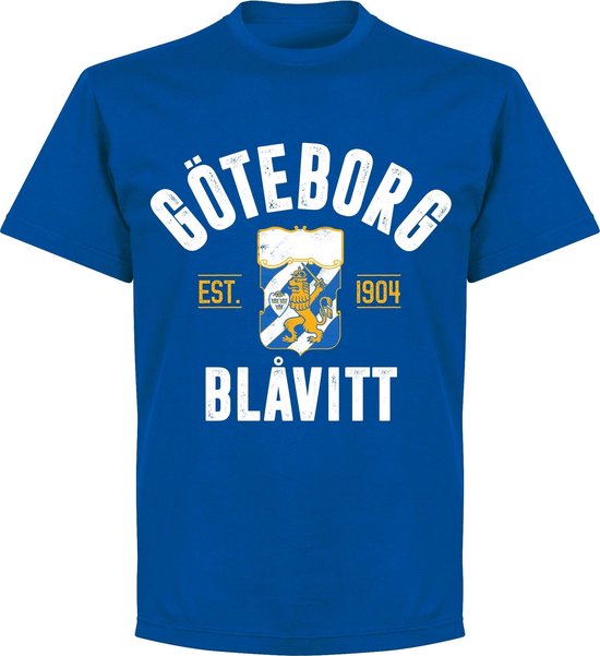 Goteborg Established T-shirt - Blauw - 3XL