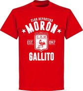 Deportivo Moron Established T-shirt - Rood - XS
