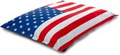 Zitzak - beanbag - Amerikaanse vlag - zonder vulling