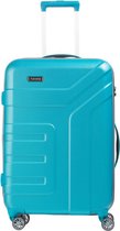 Travelite Vector 4 Wheel Trolley M Expandable Turquoise