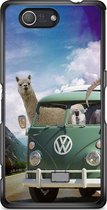 Sony Xperia Z3 Compact hoesje - Lama wanderlust