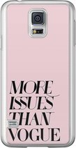 Samsung Galaxy S5 (Plus) / Neo siliconen hoesje - Vogue issues