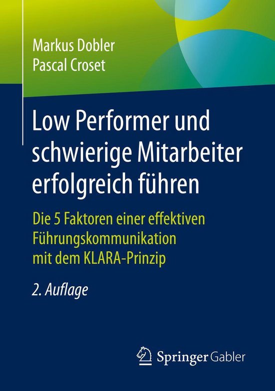 Business and Economics (German Language) - Low Performer und ... - cover
