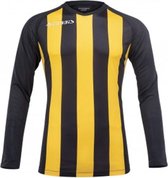 Acerbis Sports JOHAN STRIPED L/SL JERSEY BLACK/YELLOW S