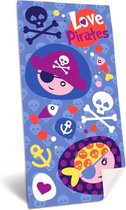 Strandlaken Pirates Junior 70 X 140 Cm Polyester