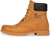 Panama Jack - Heren Veterschoenen Panama C1 Napa Vintage - Bruin - Maat 42