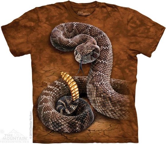 The Mountain T-shirt Rattlesnake T-shirt unisexe Taille XL