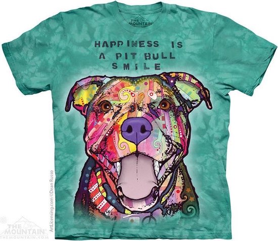 The Mountain T-shirt Pit Bull Smile