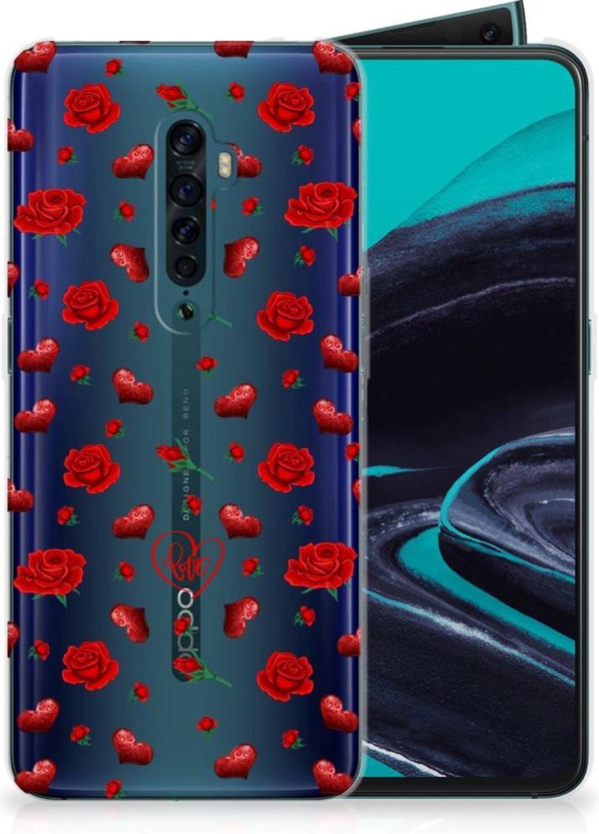 Samsung Galaxy A71 Portemonnee Hoesje Flowers Blue DTMP