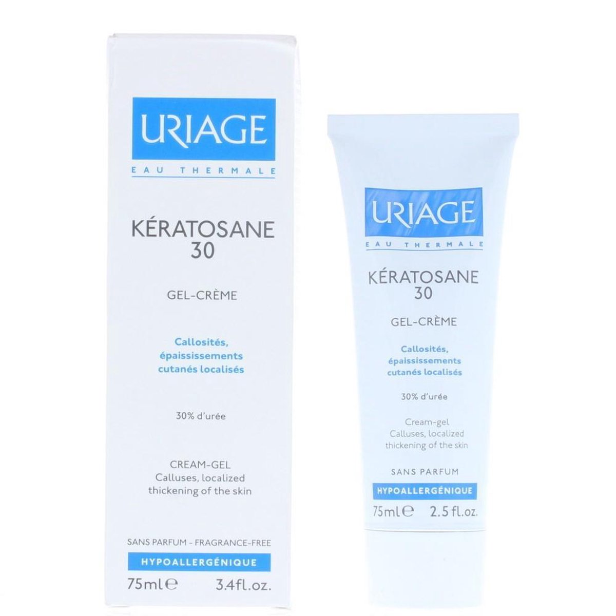 Uriage Kératosane 30 gel-crème 75ml | bol.com