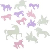 GLOW IN THE DARK - UNICORN - MUURSTICKERS - DECORATIE - KINDERKAMER - MUUR DECORATIE - EENHOORN - 13-DELIG