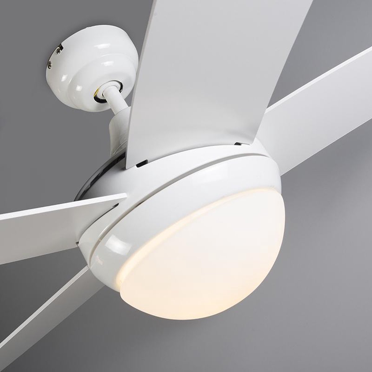 QAZQA cool - Moderne Plafondventilator met lamp en afstandsbediening - 2  lichts - Ø... | bol.com