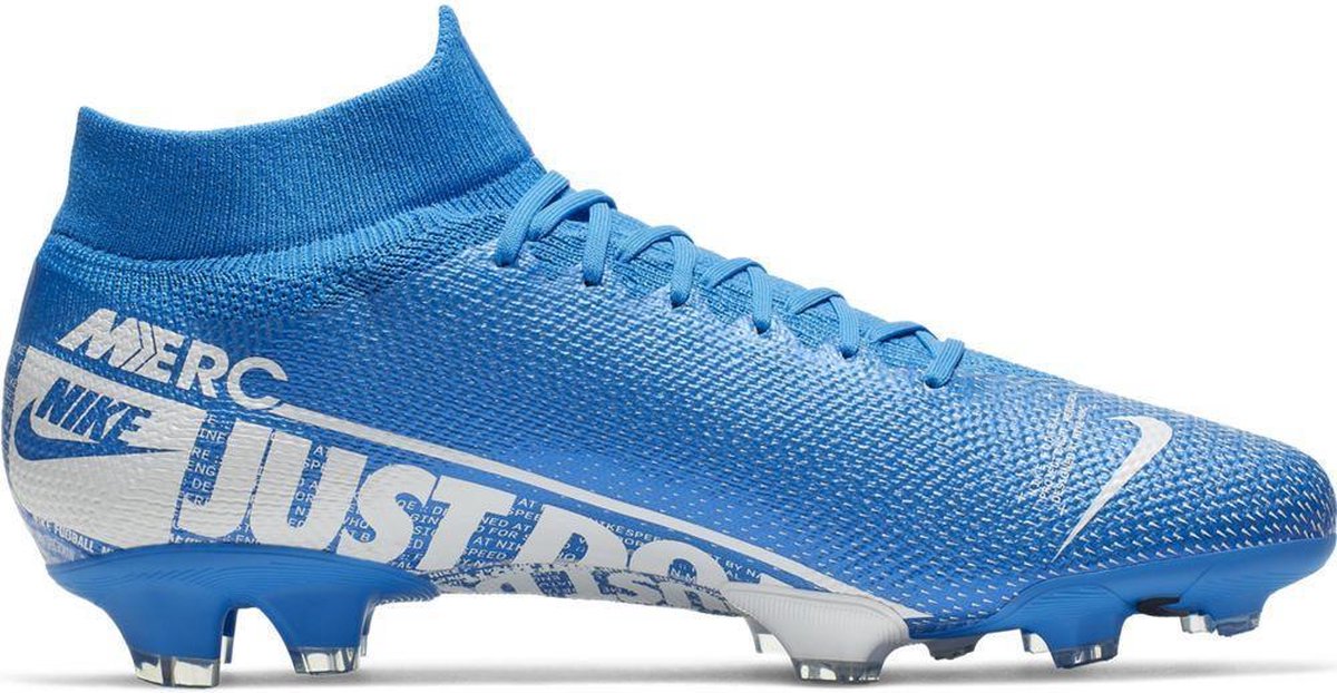 Nike - Mercurial Superfly 7 Pro FG - Voetbalschoenen Blauw/Wit - AT5382-414 | bol.com