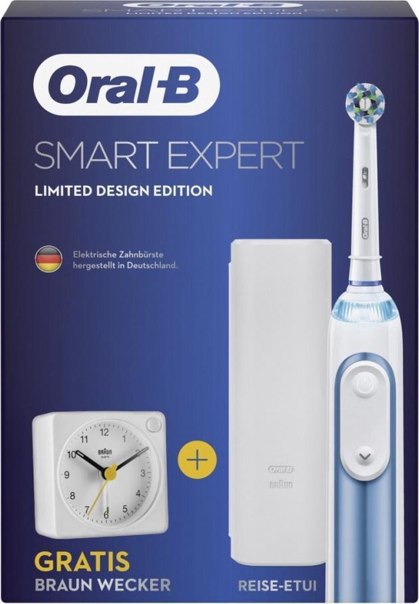 Braun oral-b smart expert special design edition + wekker