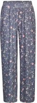 Killtec dames broek blauw gebloemd - maat 36