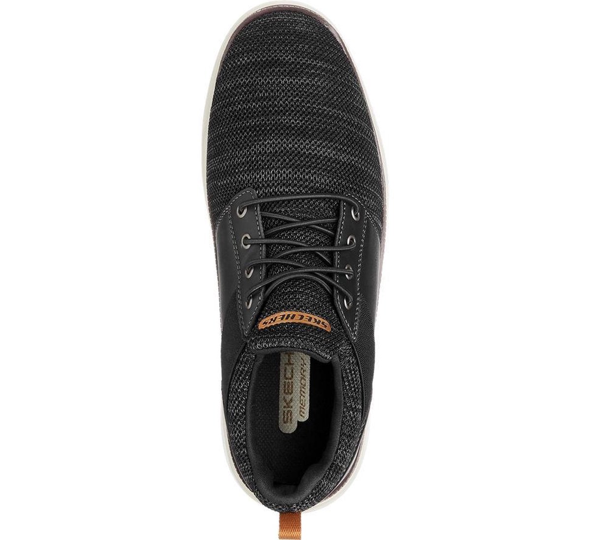 Skechers Heren Zwarte lightweight sneaker - Maat 41 | bol.com