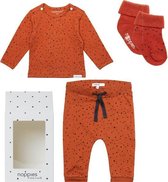 Noppies Cadeauset (4delig) Biologische Kleding Ginger Stip - Maat 74