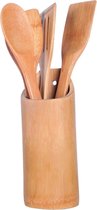 Set de spatules en bambou 5 pièces