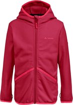 VAUDE Pulex Capuchon Jas Kinderen, rood/roze Kindermaat 146/152