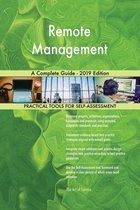 Remote Management A Complete Guide - 2019 Edition
