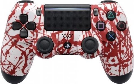 PS4, Wireless Dualshock 4 Controller V2 – Bloed spetters Custom | bol.com
